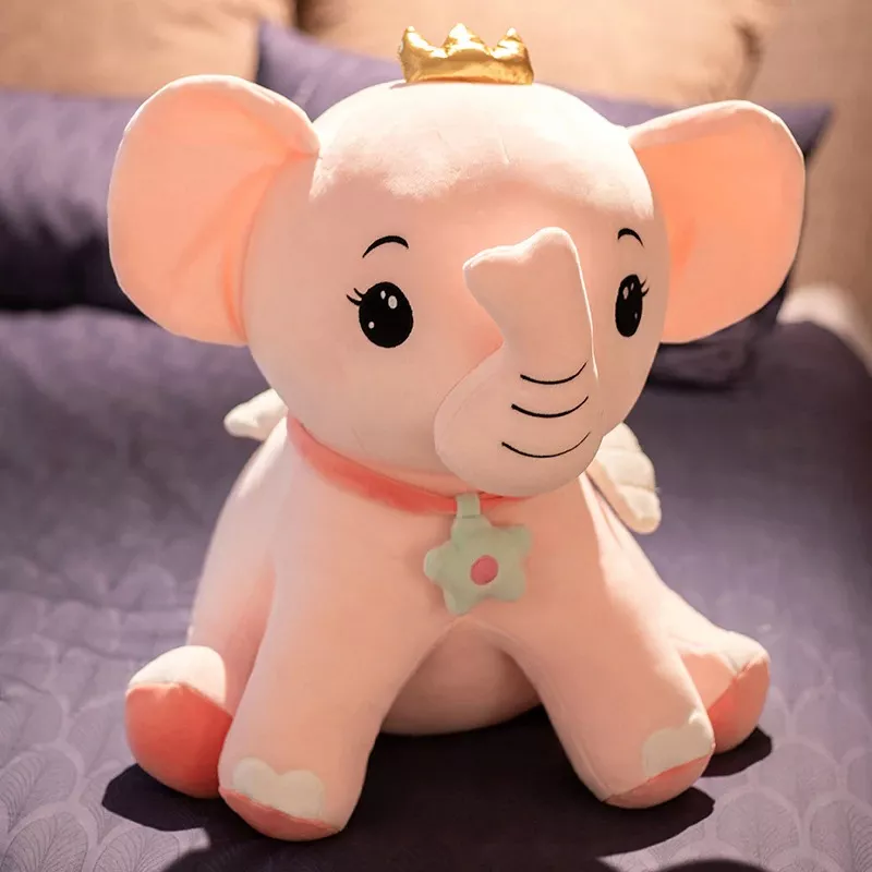 PELUCHE CON MANTA POLAR ELEFANTE HIPOALERGENICO INFANTIL - 4