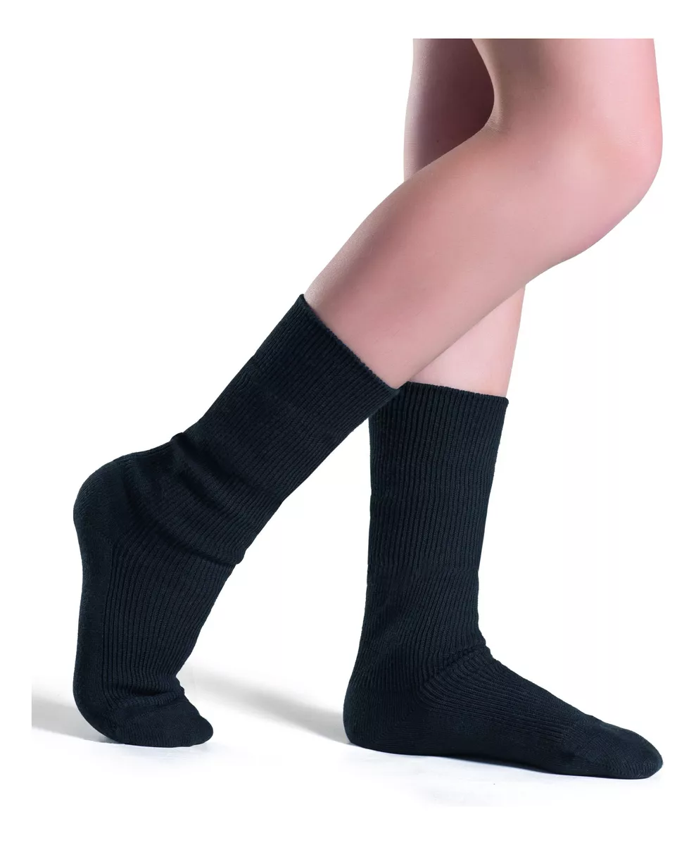 SET X2 CALCETINES ESCOLARES NIÑA CALCETA CORTO 100% ALGODÓN - 1
