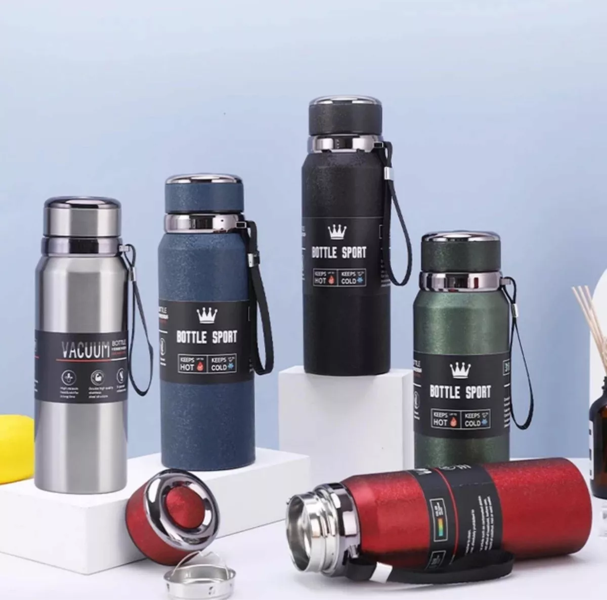 TERMO ACERO INOXIDABLE CON FILTRO TÉ 900ML - 1
