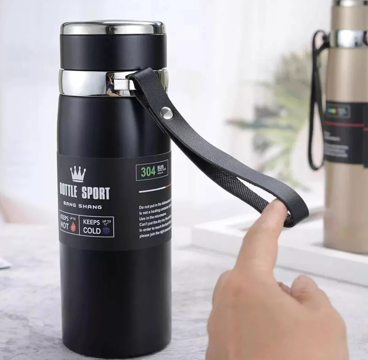 TERMO ACERO INOXIDABLE CON FILTRO TÉ 900ML - 5