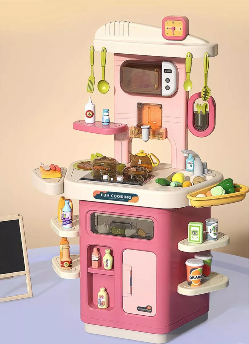 COCINA NIÑA JUGUETE CON LUCES Y SONIDO GRANDE - 2