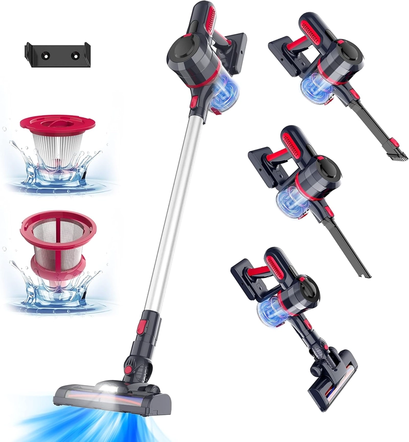MOPA VAPOR MULTIFUNCIONAL VIDRIO PISOS ALFOMBRAS 10 EN 1 - 1