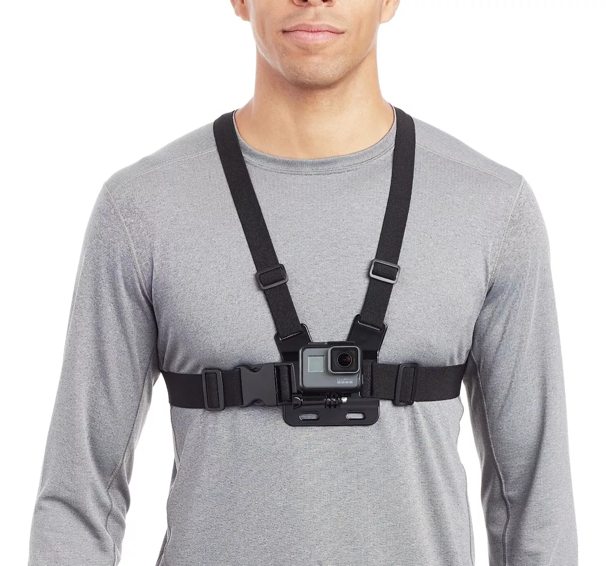 PORTA GOPRO PARA PECHO ARNES CAMARA DEPORTIVA AJUSTABLE - 2