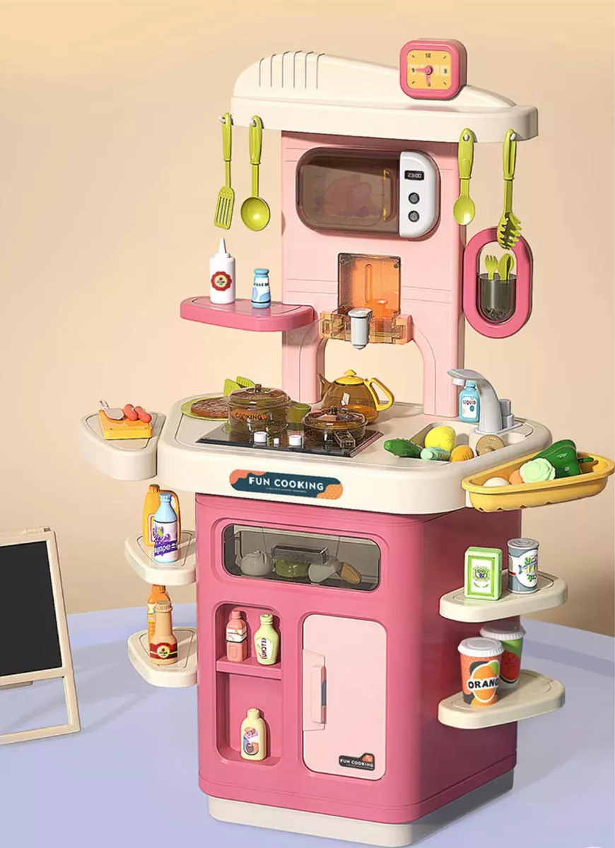 COCINA NIÑOS JUGUETE DE ROL CON LUCES Y SONIDO GRANDE - 2