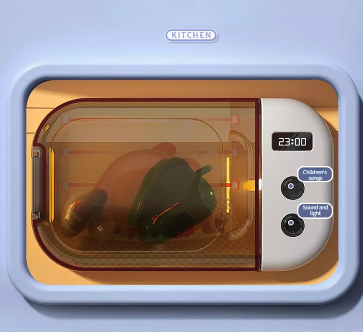 COCINA NIÑOS JUGUETE DE ROL CON LUCES Y SONIDO GRANDE - 5