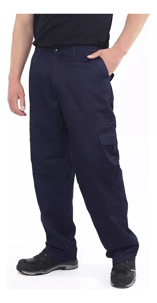 PANTALÓN POLAR HOMBRE CARGO CON FORRO FILTRO UV TERMICO - 1