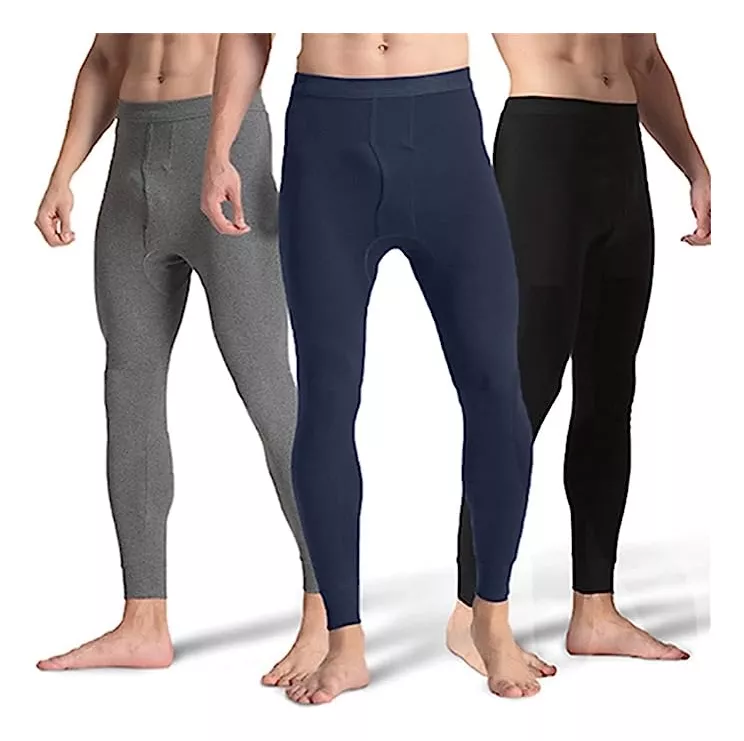 PANTALÓN CALZA TÉRMICA HOMBRE PRIMERA CAPA LANA POLAR SPORT - 2