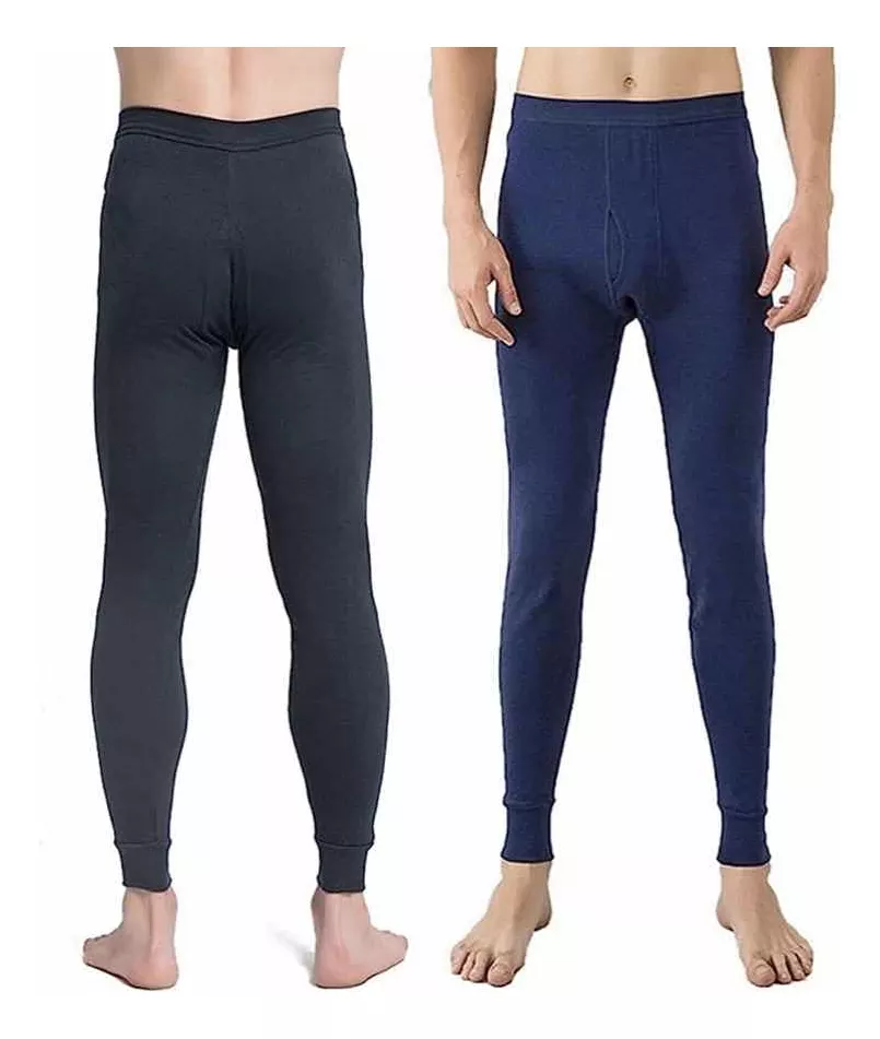 PANTALÓN CALZA TÉRMICA HOMBRE PRIMERA CAPA LANA POLAR SPORT - 3