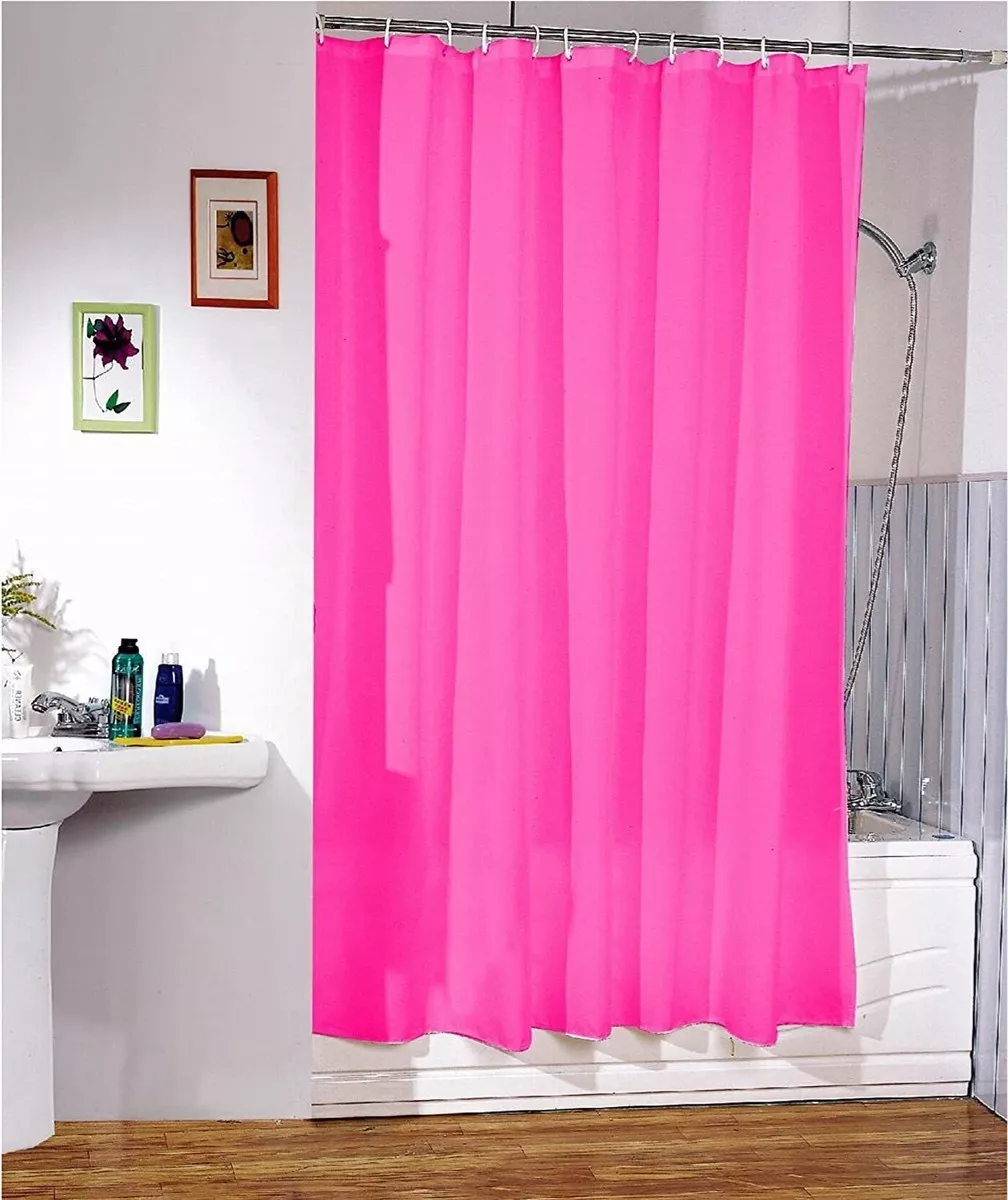 CORTINA BAÑO 180X180 100%PEVA IMPERMEABLE RESISTENTE AL MOHO - 1