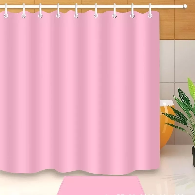 CORTINA BAÑO 180X180 100%PEVA IMPERMEABLE RESISTENTE AL MOHO - 1