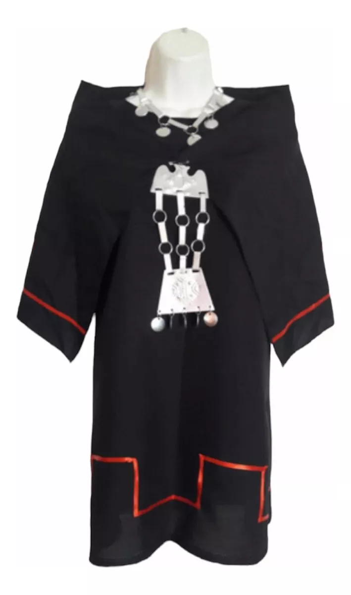 VESTIDO MAPUCHE JUMPER MUJER CON MANTO - 1