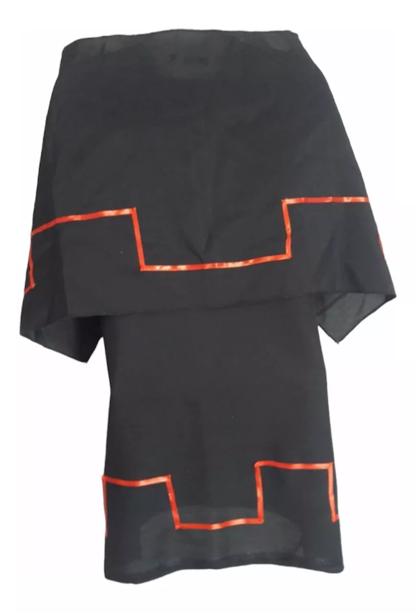 VESTIDO MAPUCHE JUMPER MUJER CON MANTO - 2