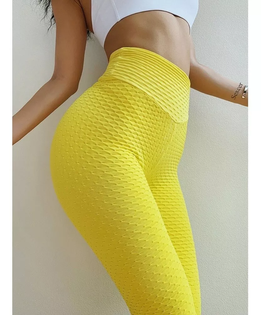 CONJUNTO MUJER TEXTURIZADO DEPORTIVO FITNESS TIRO ALTO - 2