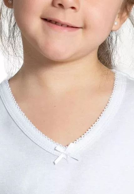 CAMISETA NIÑA ALGODÓN MANGA LARGA TÉRMICA - 3