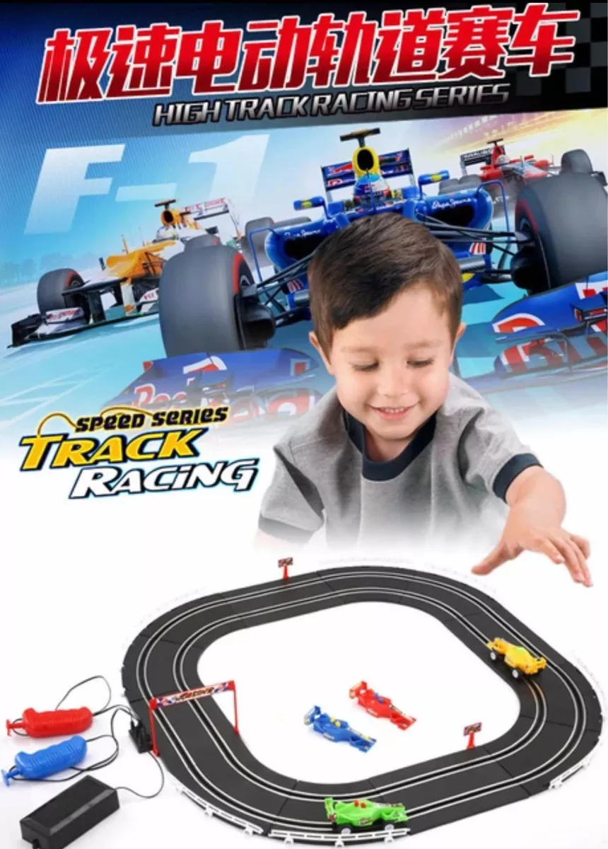 PISTA DE AUTOS CARRERA ELECTRICA PARA NIÑOS ESTACIONAMIENTO - 1