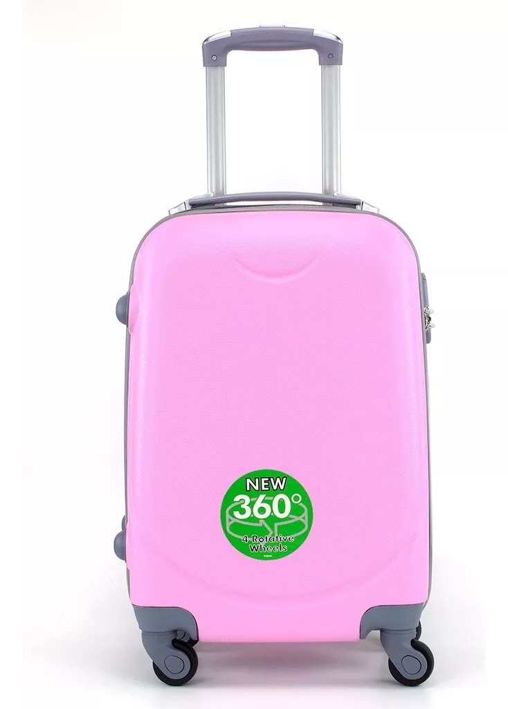 MALETA MEDIANA RIGIDA DE VIAJE 360 POLICARBONATO C/CANDADO M - 1