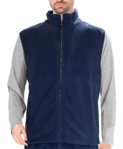 CHALECO POLAR SIN MANGA HOMBRE 100% POLIÉSTER TÉRMICO - 1