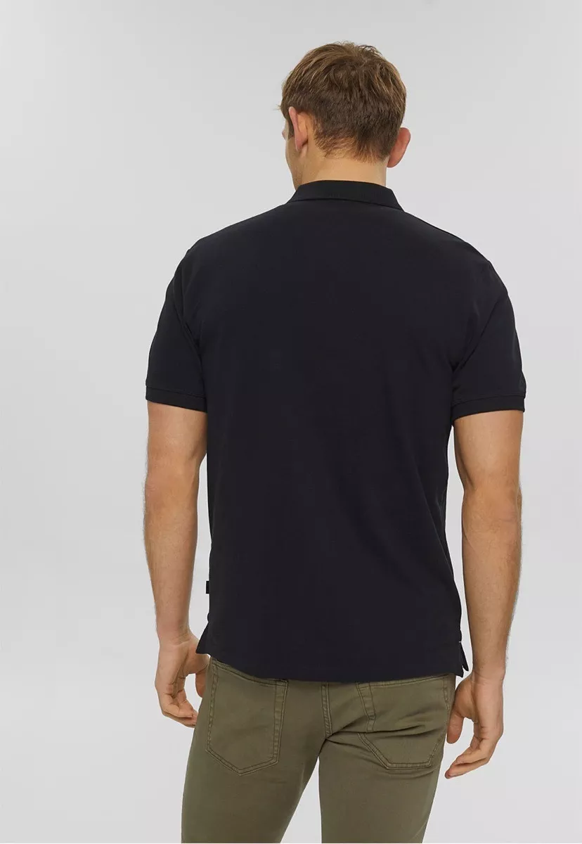 PIQUE POLERA HOMBRE MANGA CORTA 100% ALGODÓN CUELLO POLO - 1