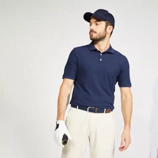PIQUE POLERA HOMBRE MANGA CORTA 100% ALGODÓN CUELLO POLO - 1
