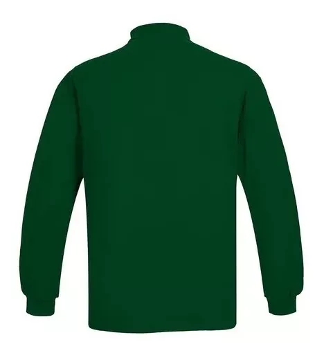 POLERA PIQUE HOMBRE MANGA LARGA 100% ALGODÓN PREMIUM UV UPF - 1