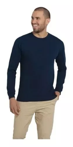 SET X2 POLERA HOMBRE MANGA LARGA PRIMERA CAPA ALGODON TERMIC - 1