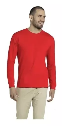 SET X2 POLERA HOMBRE MANGA LARGA PRIMERA CAPA ALGODON TERMIC - 1