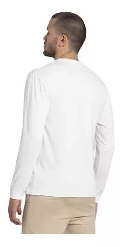 POLERA HOMBRE MANGA LARGA PRIMERA CAPA 100% ALGODON TÉRMICA - 4