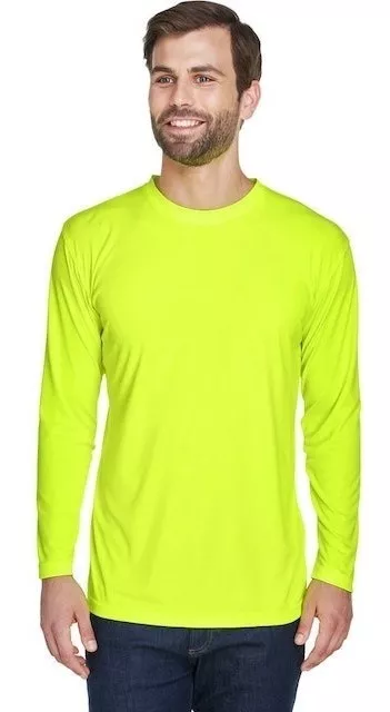 POLERA DRYFIT POLIESTER UNISEX MANGA LARGA TRANSPIRABLE - 1