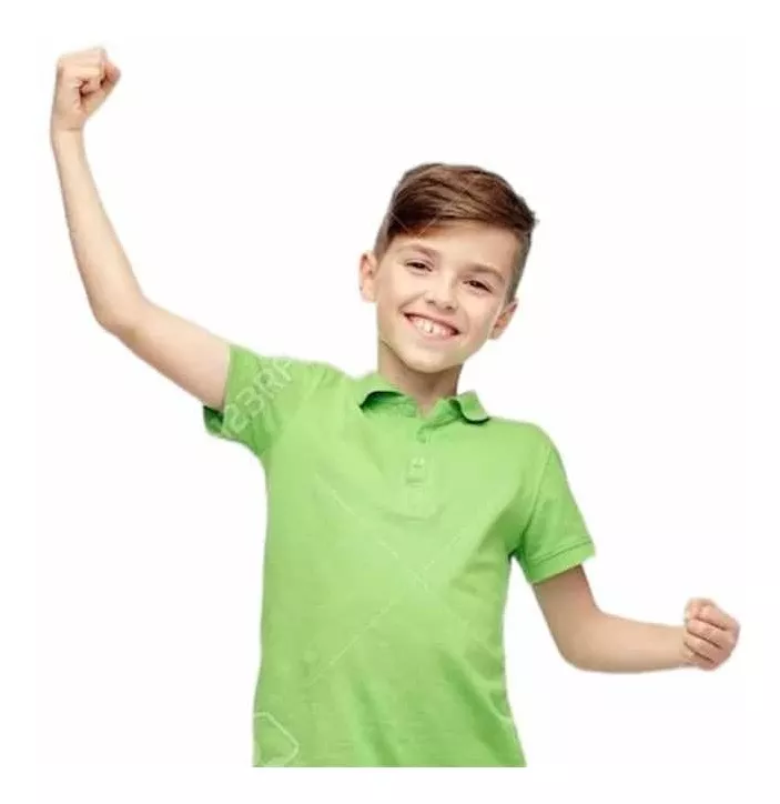 PIQUE NIÑOS MANGA CORTA POLO ALGODÓN UNISEX TALLA 14-16 - 1