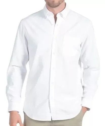 CAMISA HOMBRE MANGA LARGA OXFORD CASUAL PREMIUM 50FPS UVA - 1
