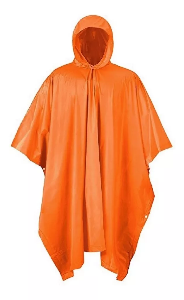 CAPA PONCHO PARA LA LLUVIA TALLA ÚNICA IMPERMEABLE ADULTO - 1