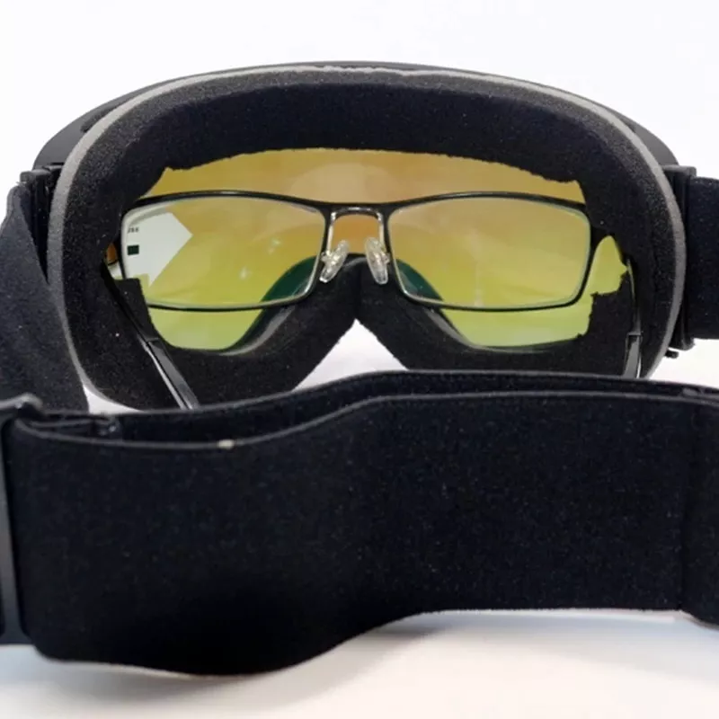 ANTIPARRA LENTES PARA MOTOCROSS BICICLETA MOTO INVIERNO UV - 4