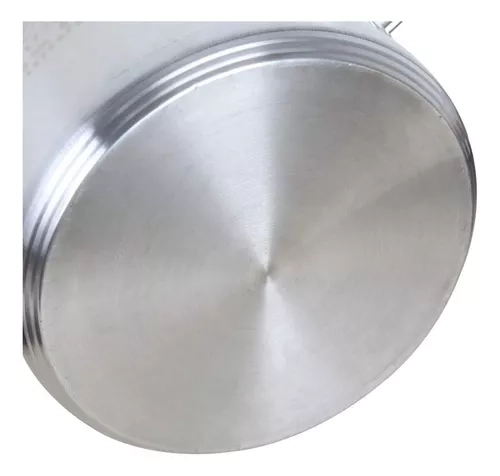 OLLA ACERO INOXIDABLE GRANDE 50CM CON TAPA 100 LITROS - 2