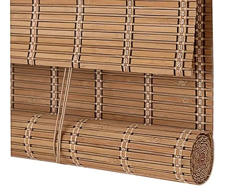 CORTINA ROLLER BAMBU NATURAL 90X200 ESTERILLA ENROLLABLE - 1