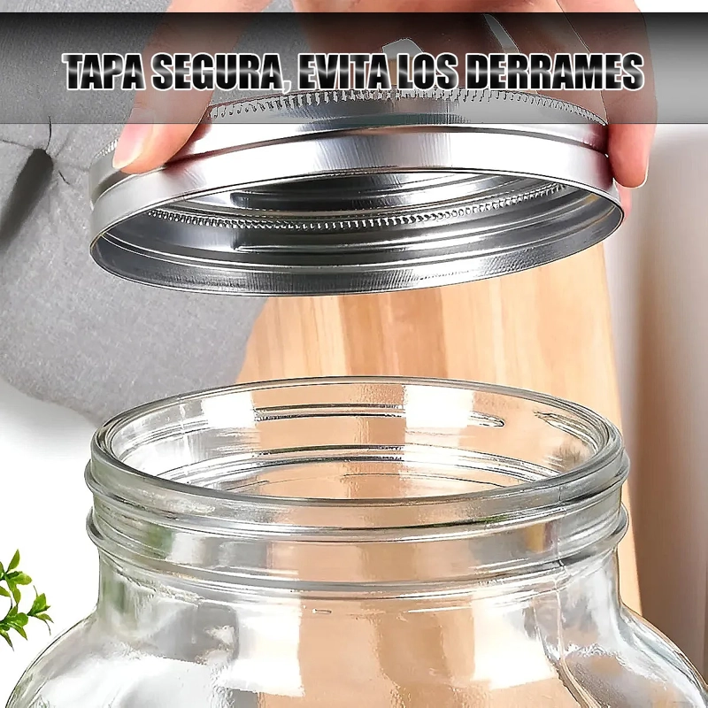 DISPENSADOR DE AGUA JUGOS Y BEBIDAS VIDRIO - 4