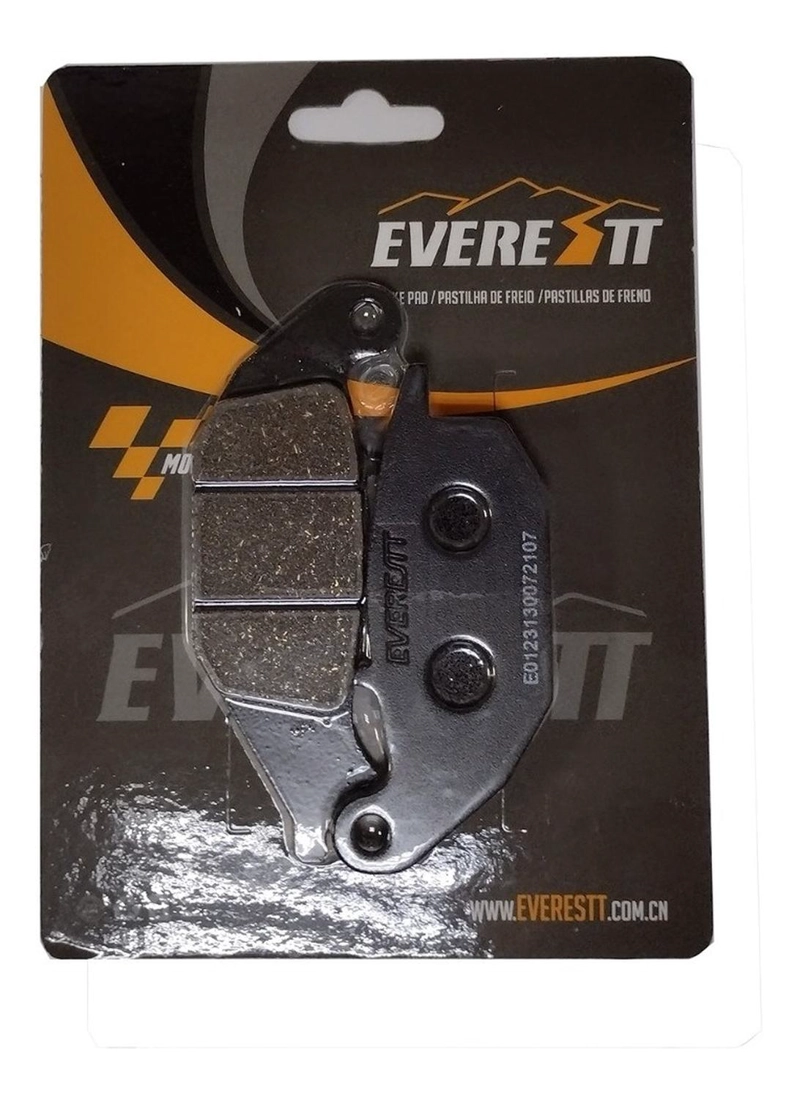 PASTILLAS DE FRENO TRASERO EVEREST ALTERNATIVA T MOTO YAMAHA R15 - 4