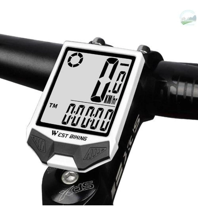 CICLO COMPUTADOR VELOCIMETRO BICICLETA RESISTENTE AL AGUA BLANCO - 4