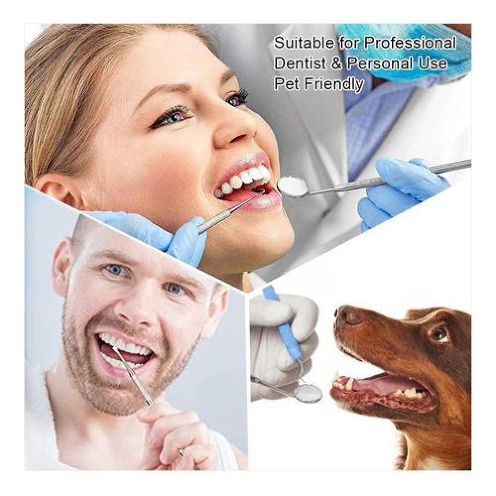 SET DE IMPLEMENTOS HIGIENE DENTAL HERRAMIENTAS ESPEJO - 2