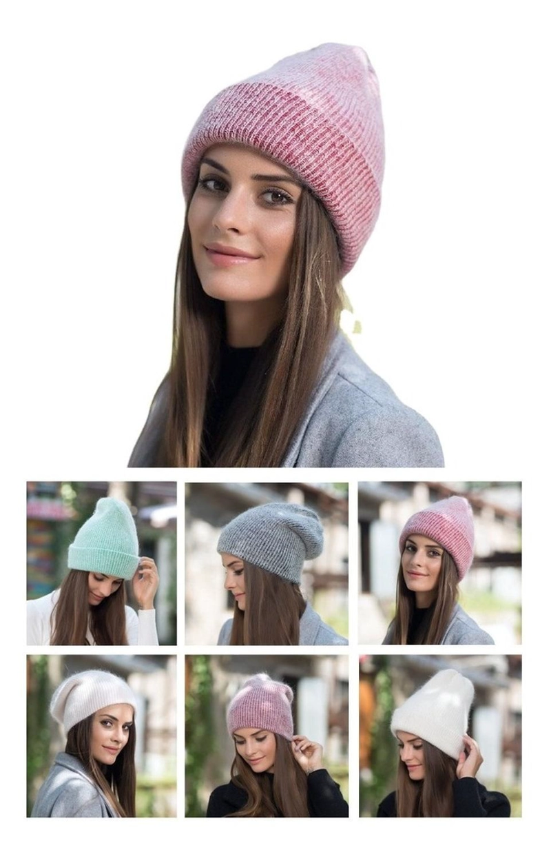 GORRO LANA ESTILO CASUAL UNISEX INVIERNO Y FRÍO - 1