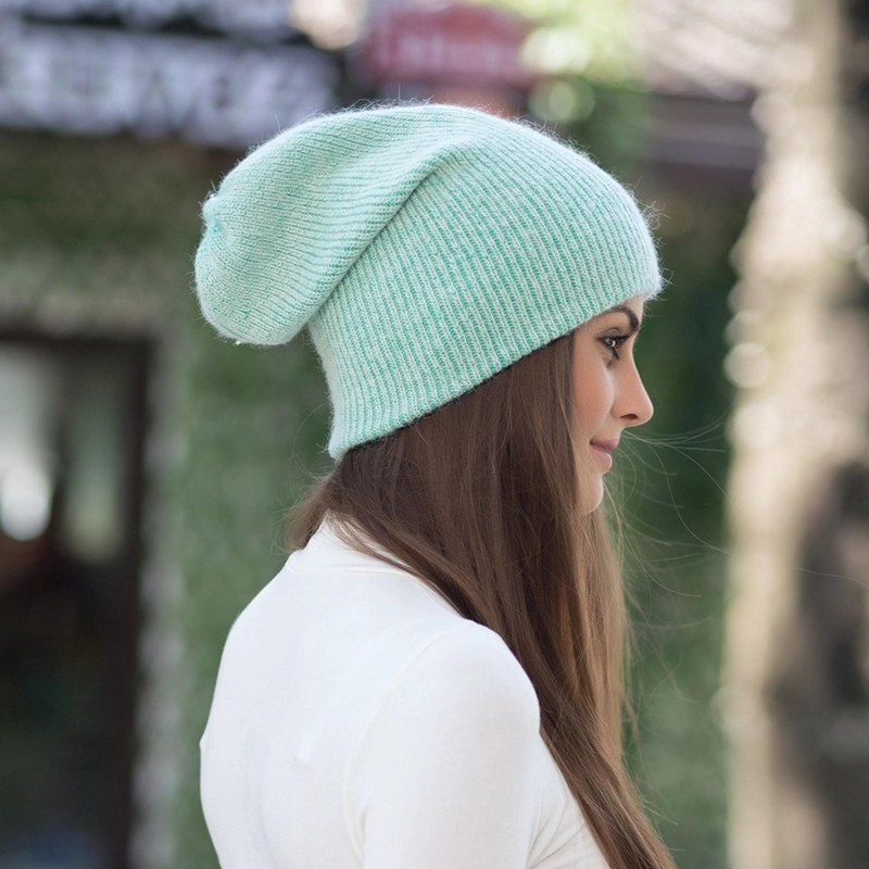GORRO LANA ESTILO CASUAL UNISEX INVIERNO Y FRÍO - 4