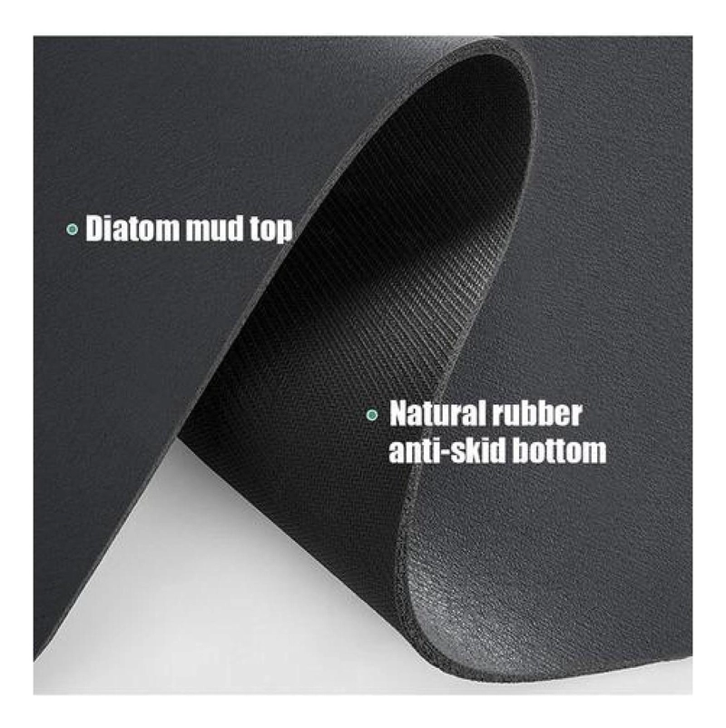 ESTERA DE SECADO PLATOS TAZAS COCINA BAR CAFETERIA 40X30 CM - NEGRO - 8