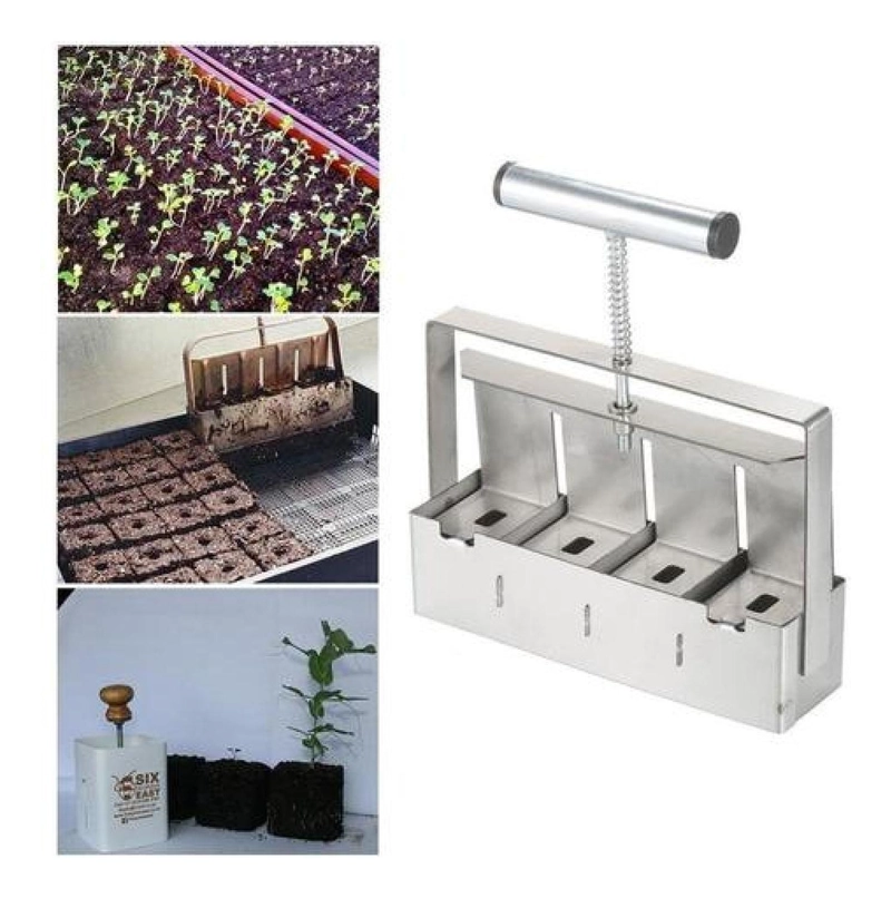 COMPACTADOR MANUAL TIERRA BROTE Y SIEMBRA 5 X 5 CM - 8