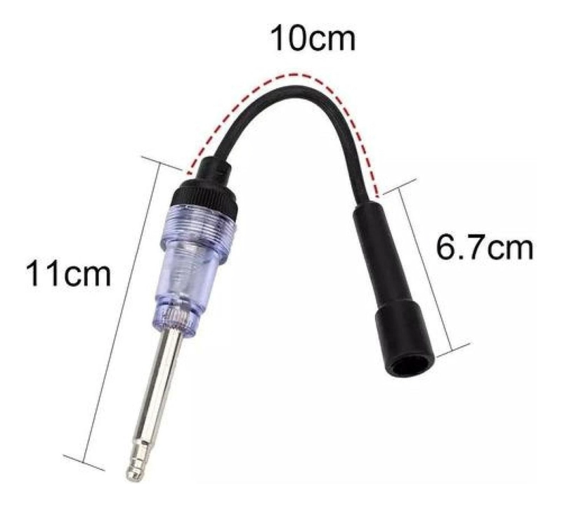 TESTER DE BUJIA DE ENCENDIDO MOTOR PRUEBA DIRECTA AUTO, MOTO - 6