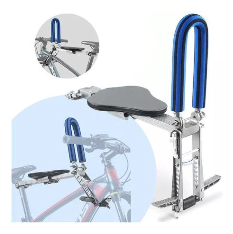 ASIENTO WEST BIKING NIÑO BICICLETA DESMONTABLE ERGONÓMICO NEGRO - 1