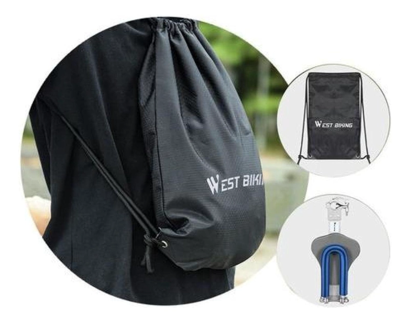 ASIENTO WEST BIKING NIÑO BICICLETA DESMONTABLE ERGONÓMICO NEGRO - 5