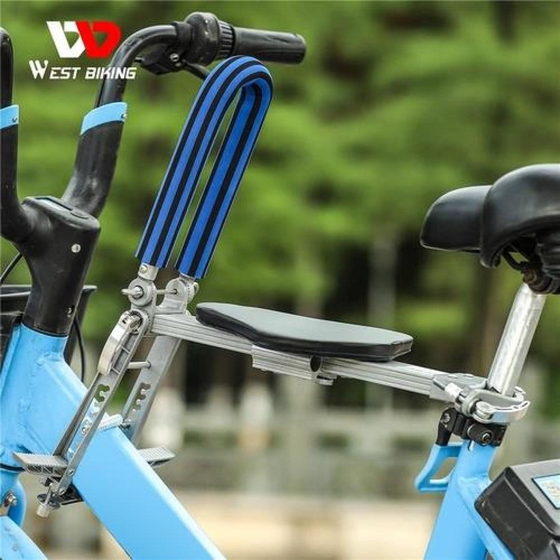 ASIENTO WEST BIKING NIÑO BICICLETA DESMONTABLE ERGONÓMICO NEGRO - 7