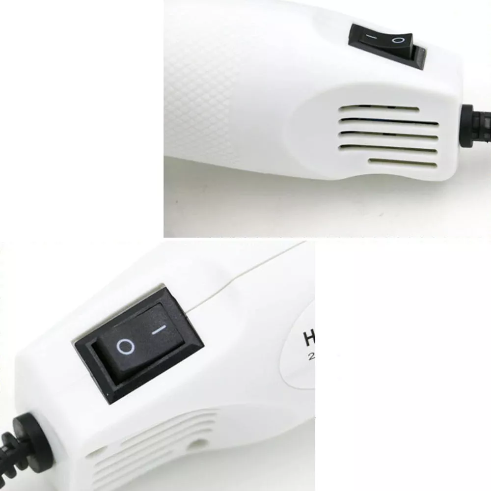 PISTOLA DE CALOR SOPLADOR AIRE CALIENTE 300W BRICOLAJE 200ºC - 3