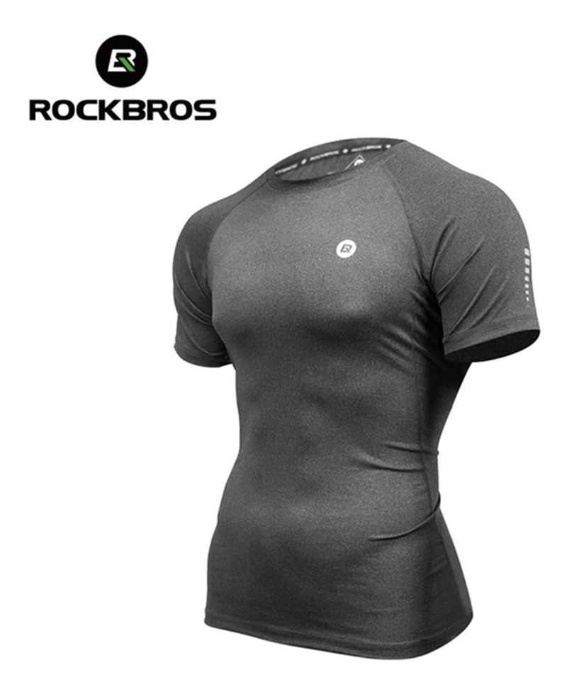POLERA DE CICLISMO DEPORTIVA HOMBRE ROCKBROS MANGA CORTA - 3