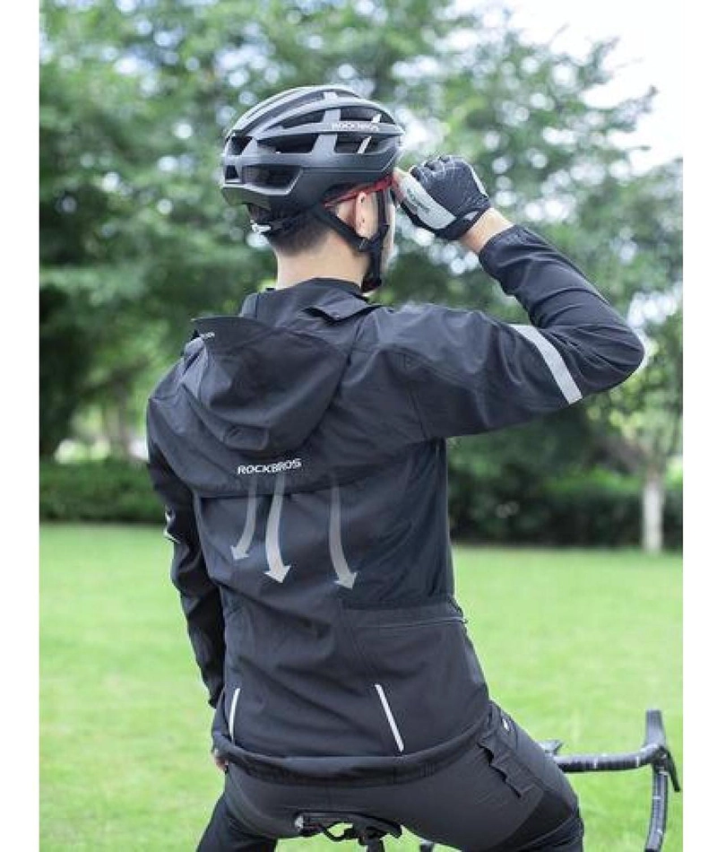 CORTAVIENTOS MUJER ROCKBROS CON MANGAS EXTRAÍBLES 2 EN 1 BICICLETA - 4