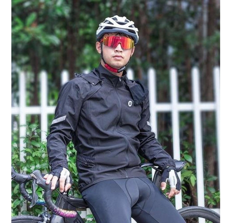 CORTAVIENTOS MUJER ROCKBROS CON MANGAS EXTRAÍBLES 2 EN 1 BICICLETA - 5